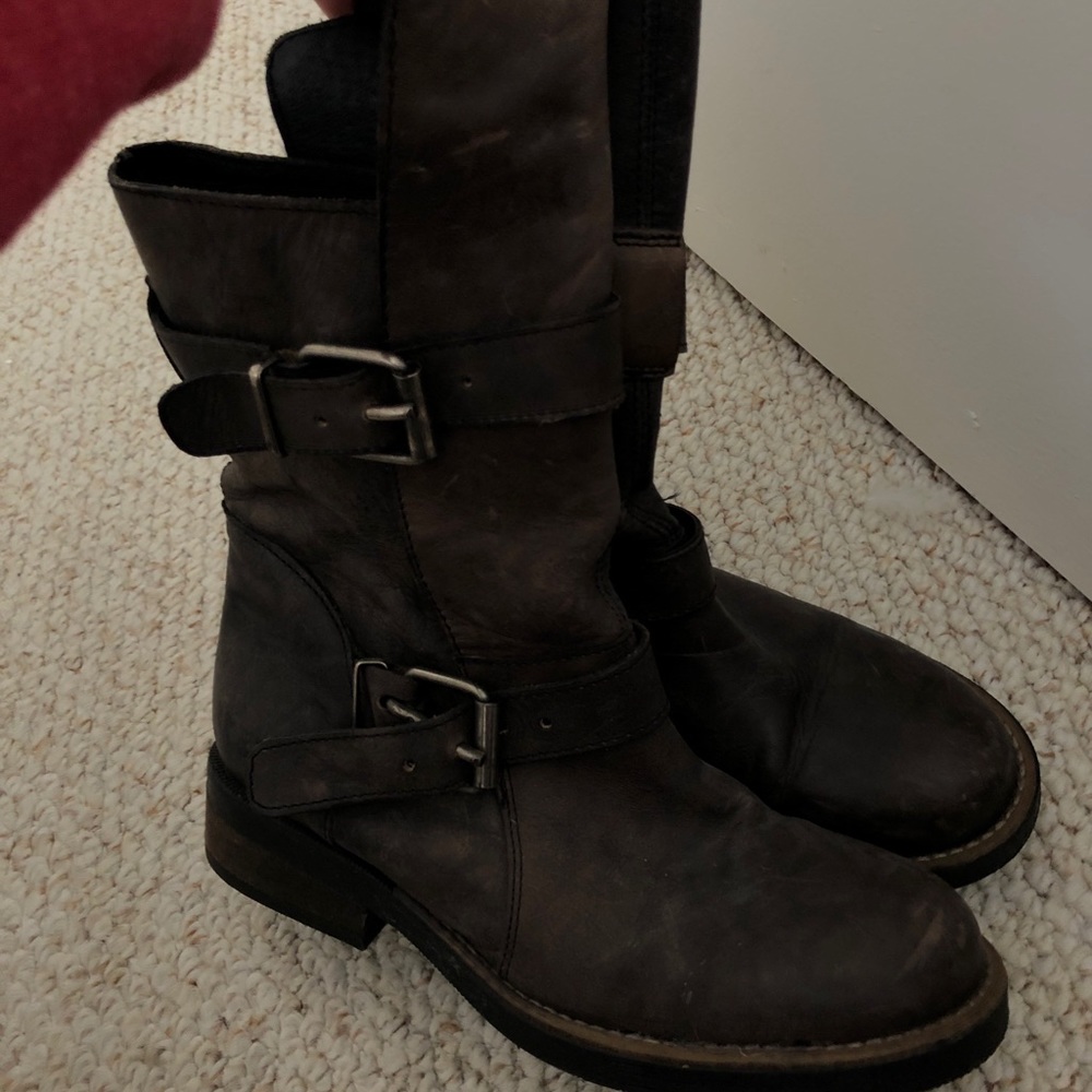 Black Steve Madden Boots